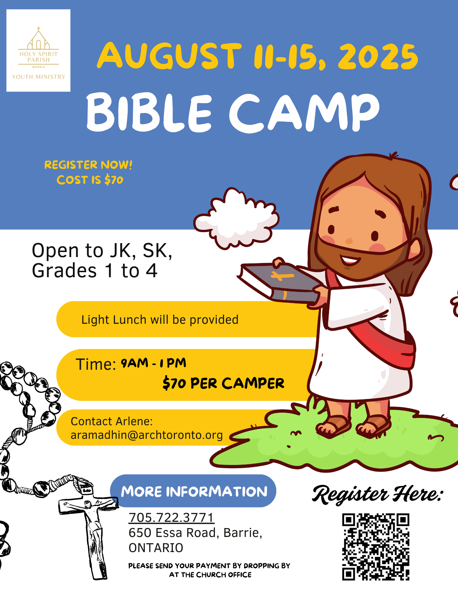 Bible Camp Poster