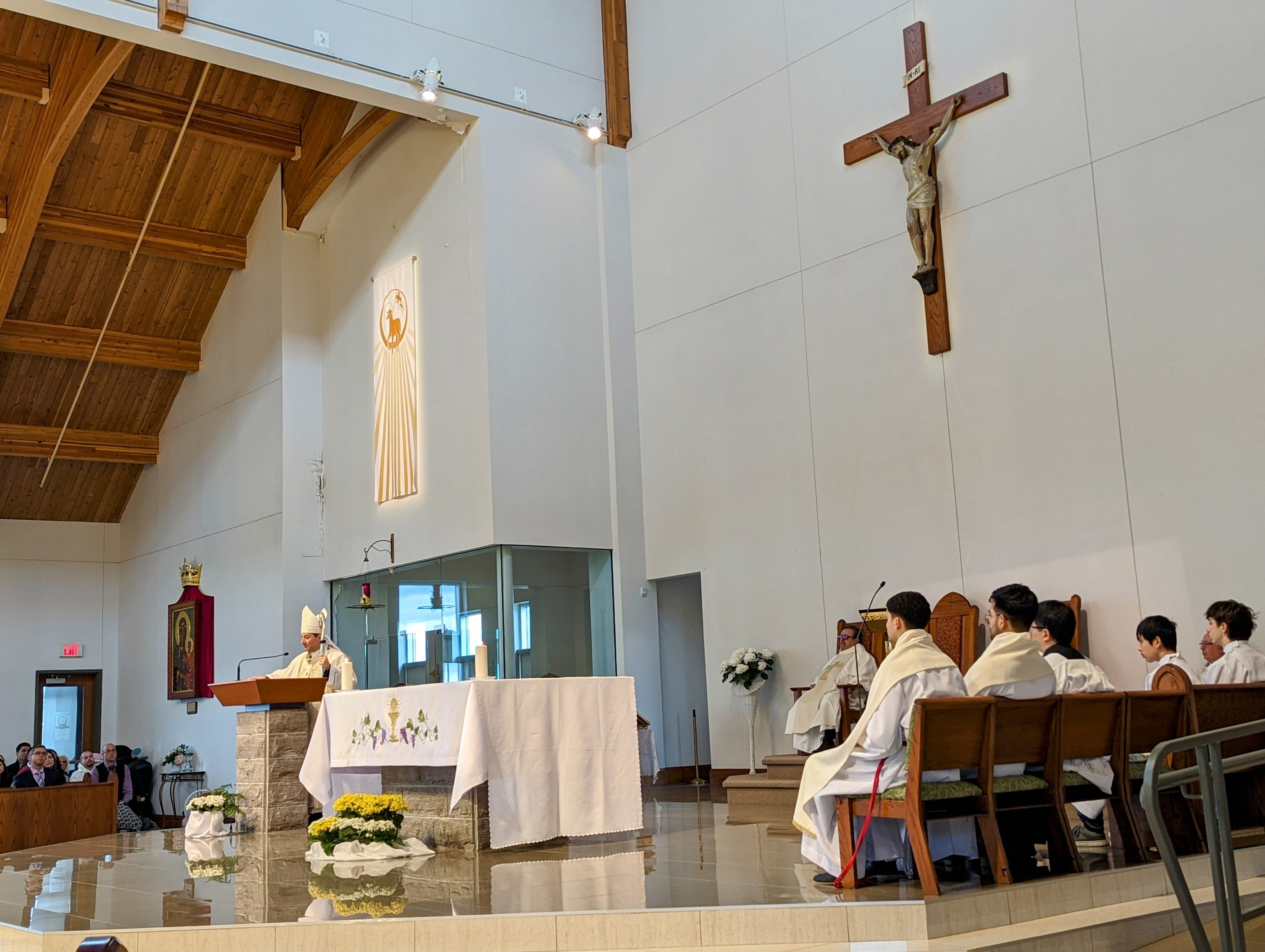 Mass with Archbishop